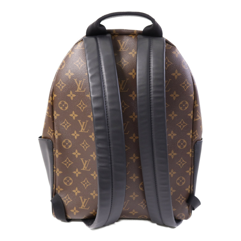 LOUIS VUITTON Monogram Macassar Discovery Backpack PM銀扣背包-1