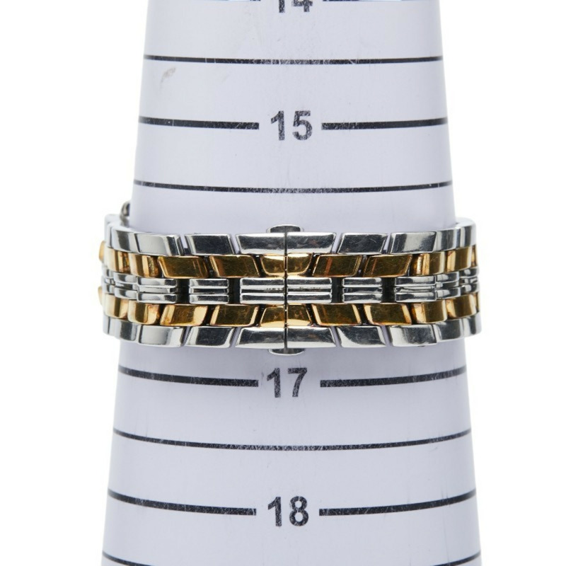 芬迪男士腕錶，2500G石英機芯，金色錶盤，不鏽鋼鍍層-6