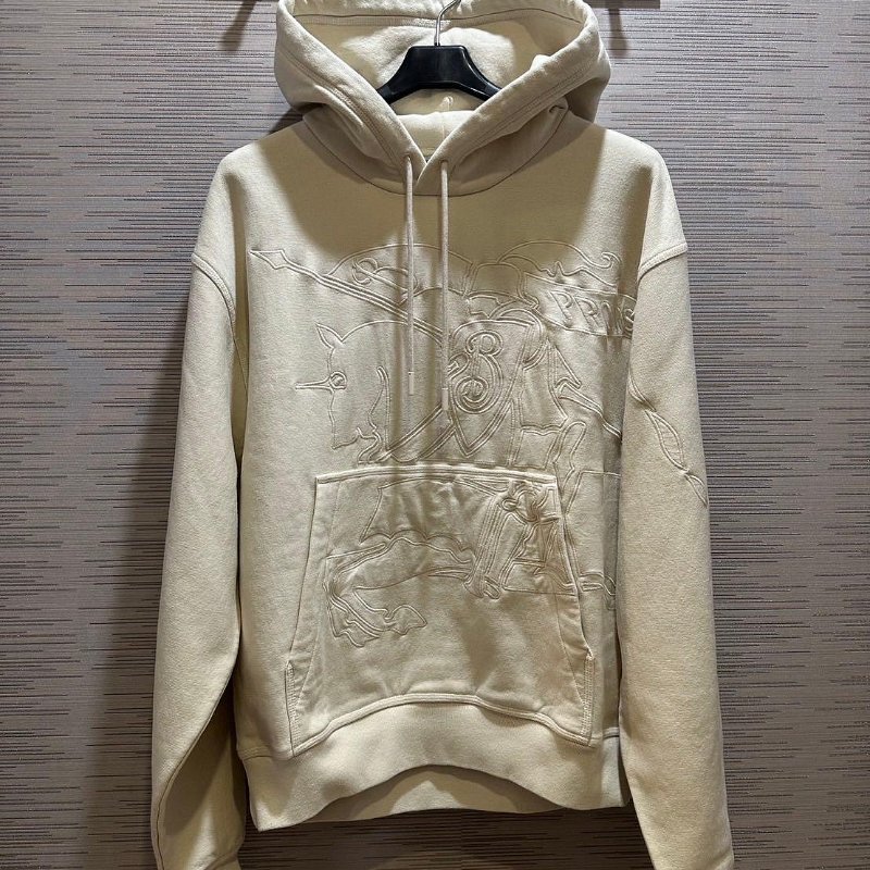 💎Han's house精品服飾💎Burberry 刺繡 戰馬 大學T 連帽 衛衣 原價36500-0
