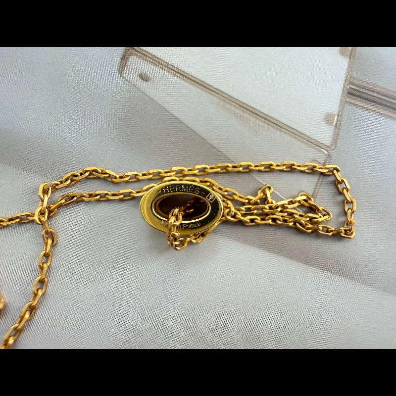 Hermès pop H 白色項鍊-4