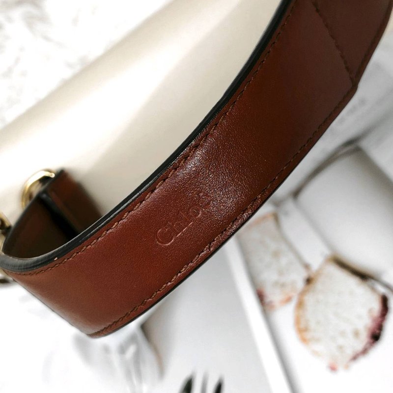 Chloe C 灰色 牛皮 手提肩背款-6