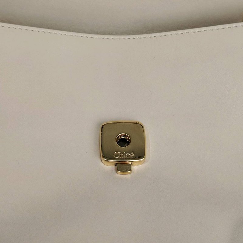 Chloe C 灰色 牛皮 手提肩背款-7