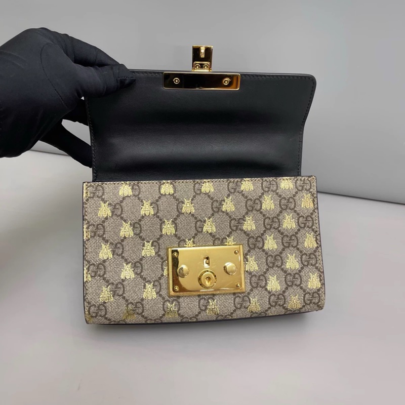 Gucci古馳Padlock蜜蜂星星月光寶盒-5