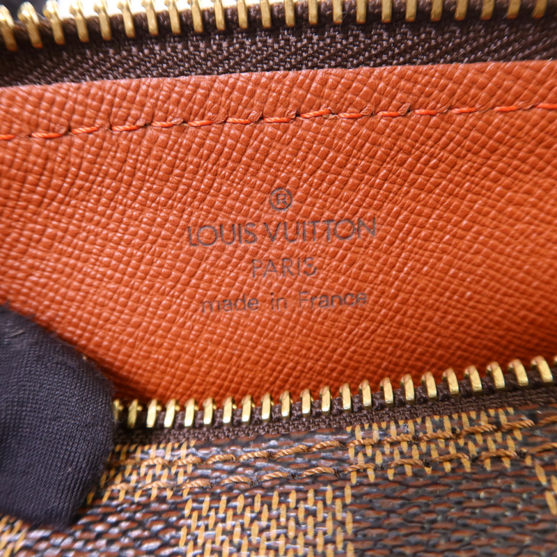 LOUIS VUITTON Damier Papillon GM金扣肩背袋-6