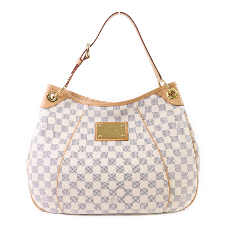 LOUIS VUITTON Damier Azur Galliera PM金扣肩背袋-0