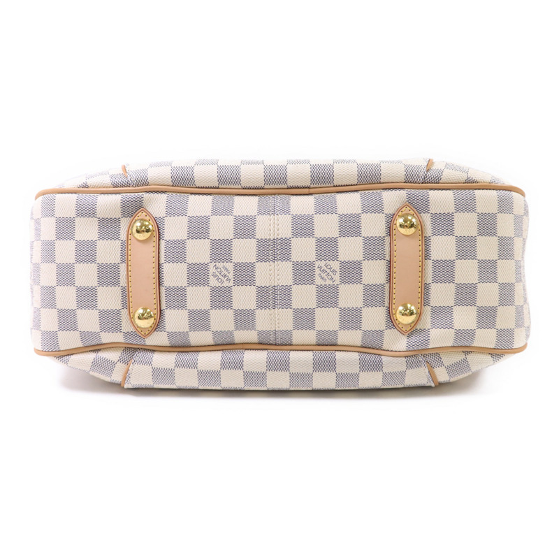 LOUIS VUITTON Damier Azur Galliera PM金扣肩背袋-3