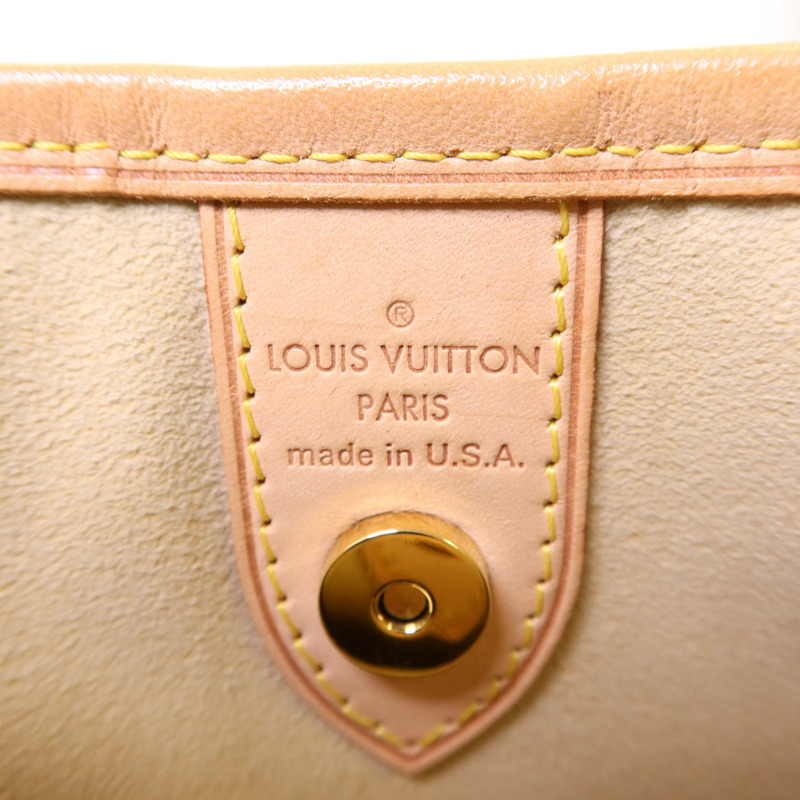 LOUIS VUITTON Damier Azur Galliera PM金扣肩背袋-6