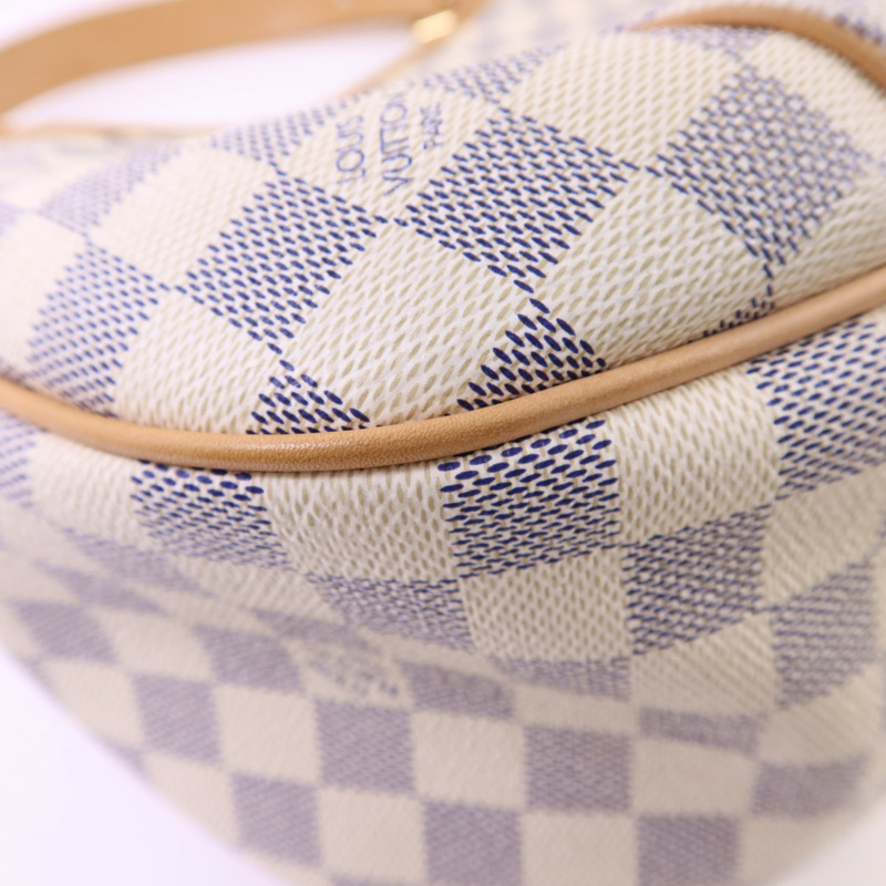LOUIS VUITTON Damier Azur Galliera PM金扣肩背袋-15
