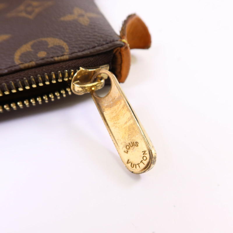 LOUIS VUITTON Monogram Totally MM金扣肩背袋棕色-8