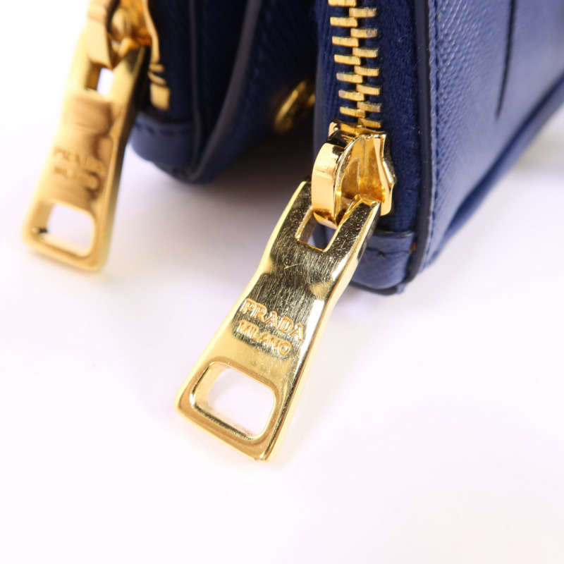 PRADA Saffiano皮革2 Way Shoulder Bag金扣手挽肩背兩用袋-12