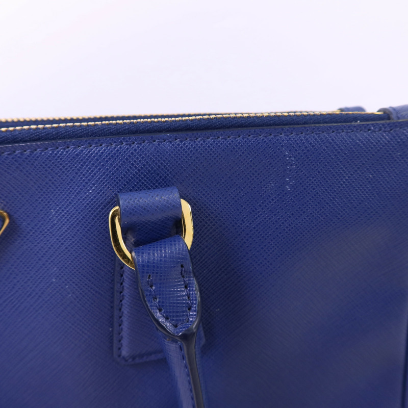 PRADA Saffiano皮革2 Way Shoulder Bag金扣手挽肩背兩用袋-19