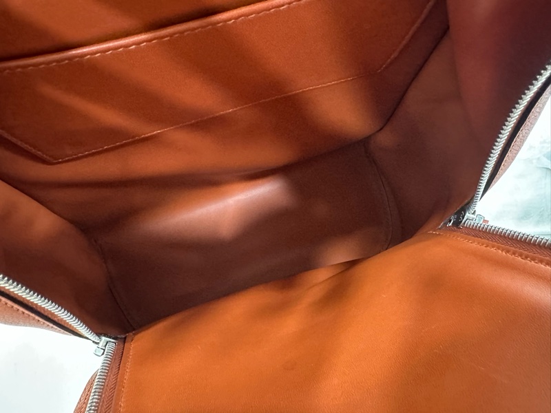 Hermes愛馬仕GR24雙肩包 南瓜色 X刻 原始好成色-8