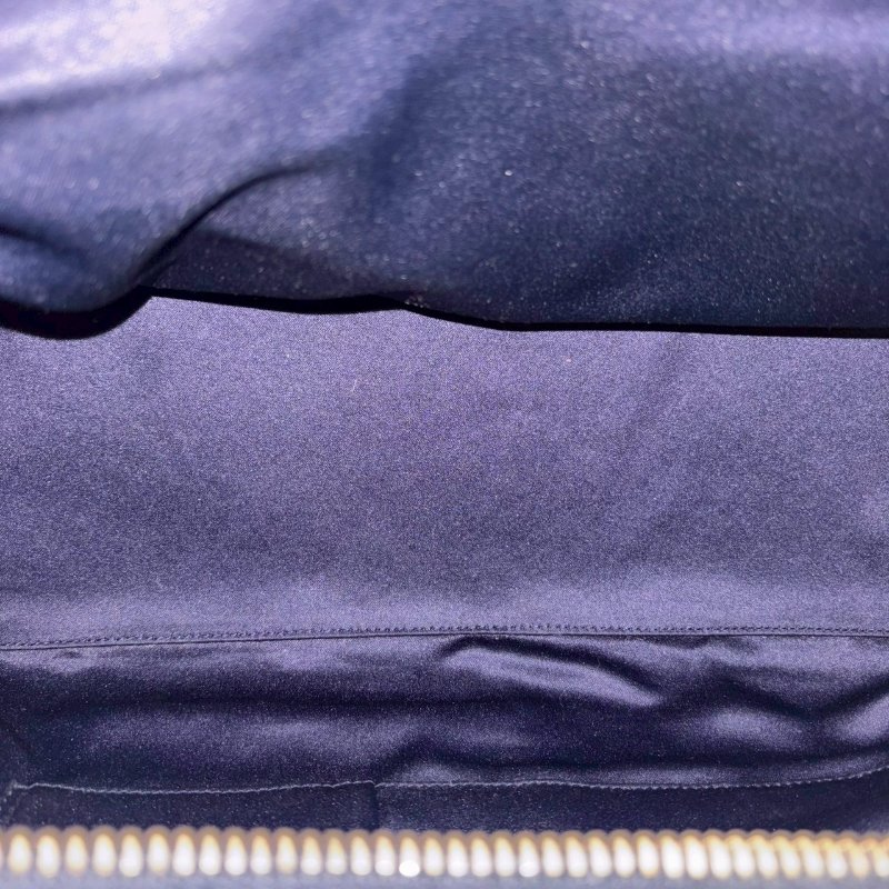 🎉89成新✨耐刮皮革‼️全往最低 TODS 深藍拼紅色手提包-5