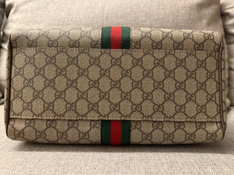 👜 Gucci GG Supreme Web Boston 手提 / 斜背包-5