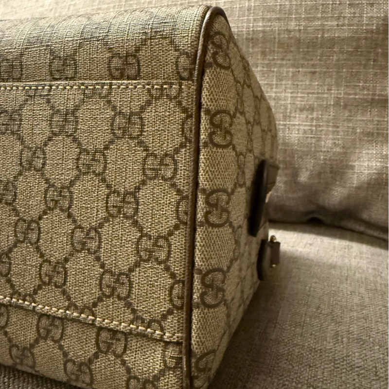 👜 Gucci GG Supreme Web Boston 手提 / 斜背包-6