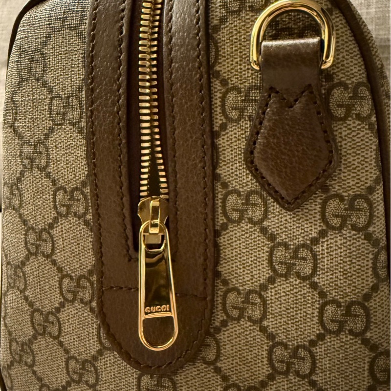 👜 Gucci GG Supreme Web Boston 手提 / 斜背包-11