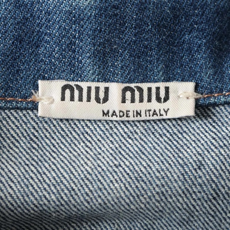 【千金休閒風💍】 Miu Miu 千金名媛最愛 牛仔外套 （專櫃價110,800）-3