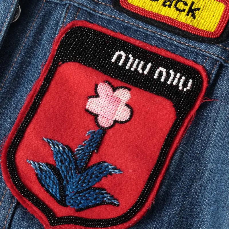 【千金休閒風💍】 Miu Miu 千金名媛最愛 牛仔外套 （專櫃價110,800）-5
