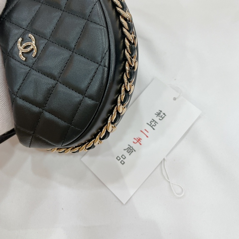 莉亞精品♡Chanel AP3095 呼拉圈月牙包 二手-10