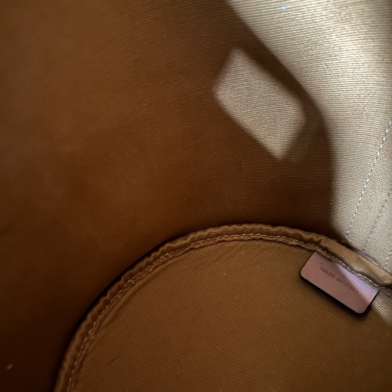 CELINE 賽琳標識印花牛皮革繩索手袋水桶包有防塵袋 超級可愛🎀-16