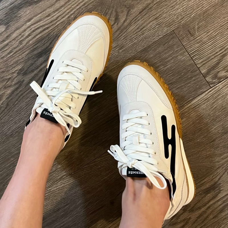 愛馬仕Hermes Jet德訓鞋黑白配色-3