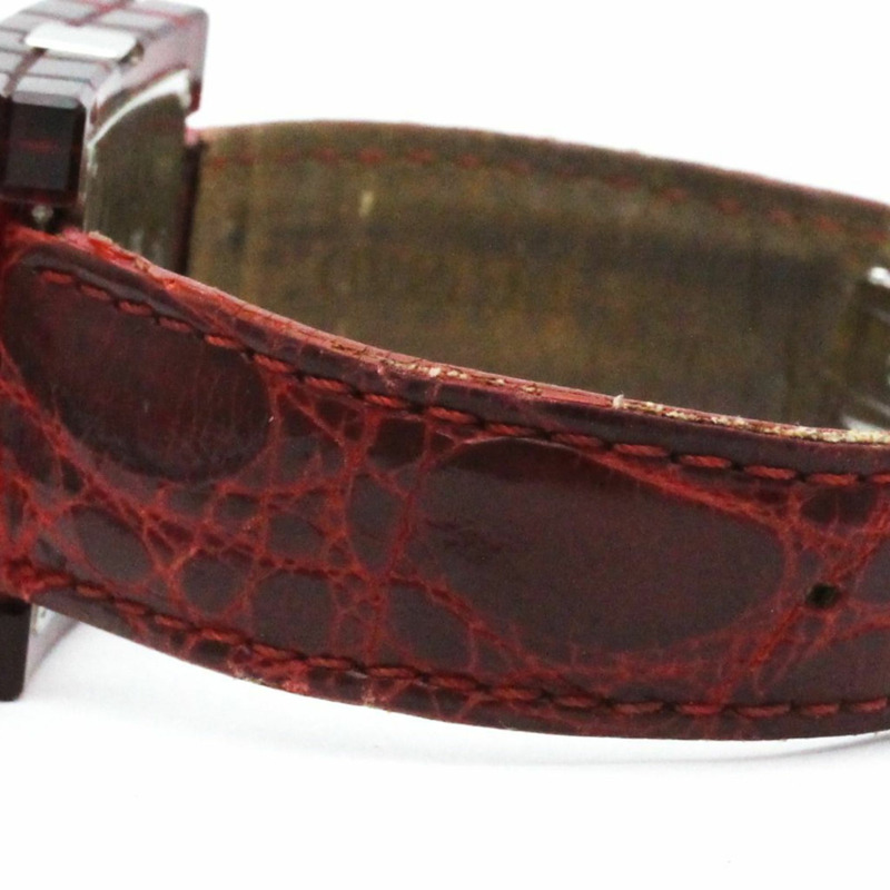 蕭邦 Ice Cube Be Mad 塑膠皮革石英女士腕錶 12/7780 BF579621-2