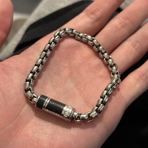 Louis Vuitton LV 手環 手鍊 M62592 銀鏈