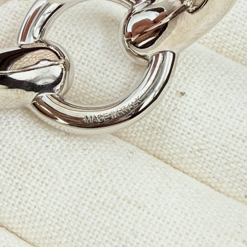 HERMES - 銀色馬銜925絲巾釦環-6
