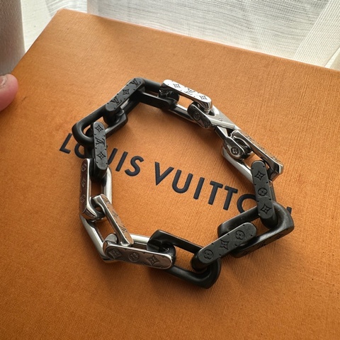 Louis Vuitton LV 手環 手鍊 雙色 M00687