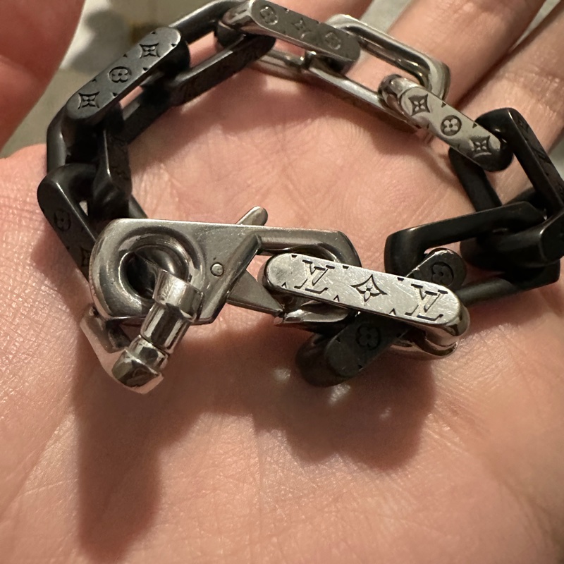 Louis Vuitton LV 手環 手鍊 雙色 M00687-4