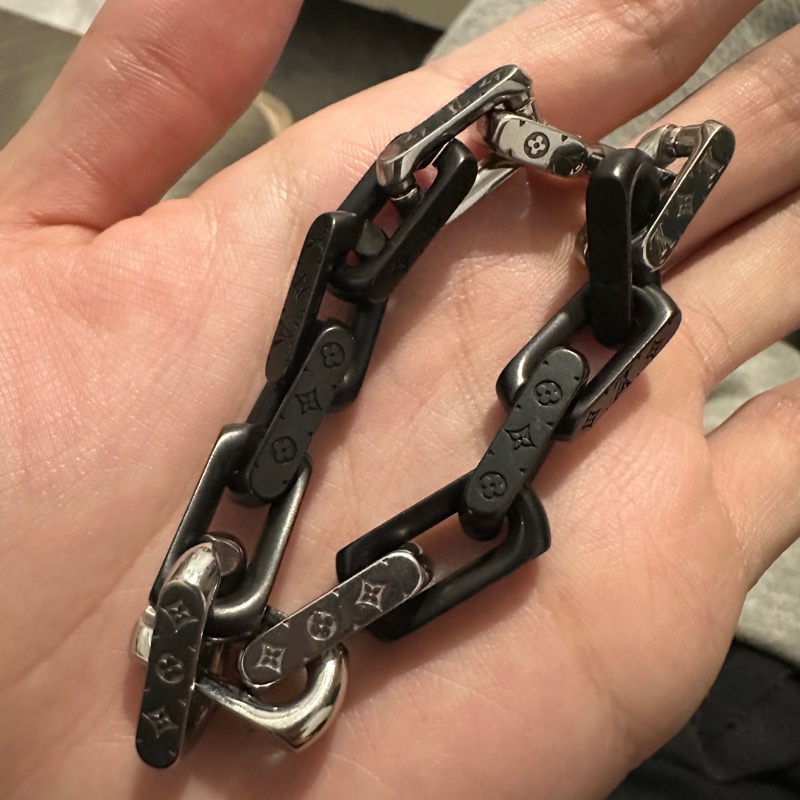 Louis Vuitton LV 手環 手鍊 雙色 M00687-5