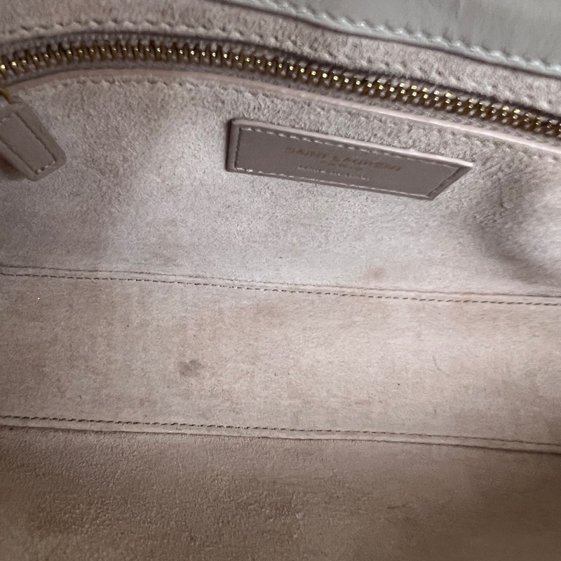 Ysl 白色hobo肩背包-14