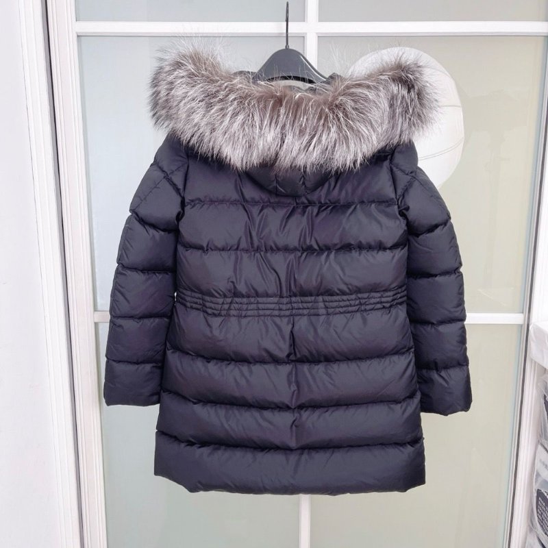 Moncler Aphroti黑色中長款拉鍊羽絨外套0碼,胸圍90cm,長75cm 98新配件塵袋-5