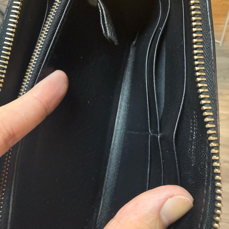 ✔️BOTTEGA VENETA BV 寶緹嘉經典編織拉鍊長夾 黑-11