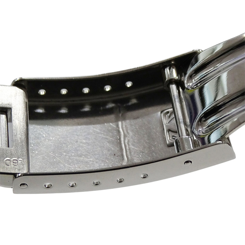 歐米茄超霸系列3521.80男士腕錶，三曆，自動上鍊，不鏽鋼錶殼，銀色/海軍藍，拋光-5