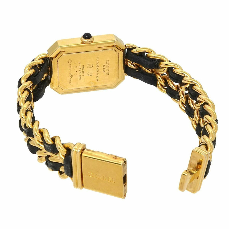 香奈兒 Premiere 女士腕錶,L 碼,H0001,黑金配色,石英機芯-3