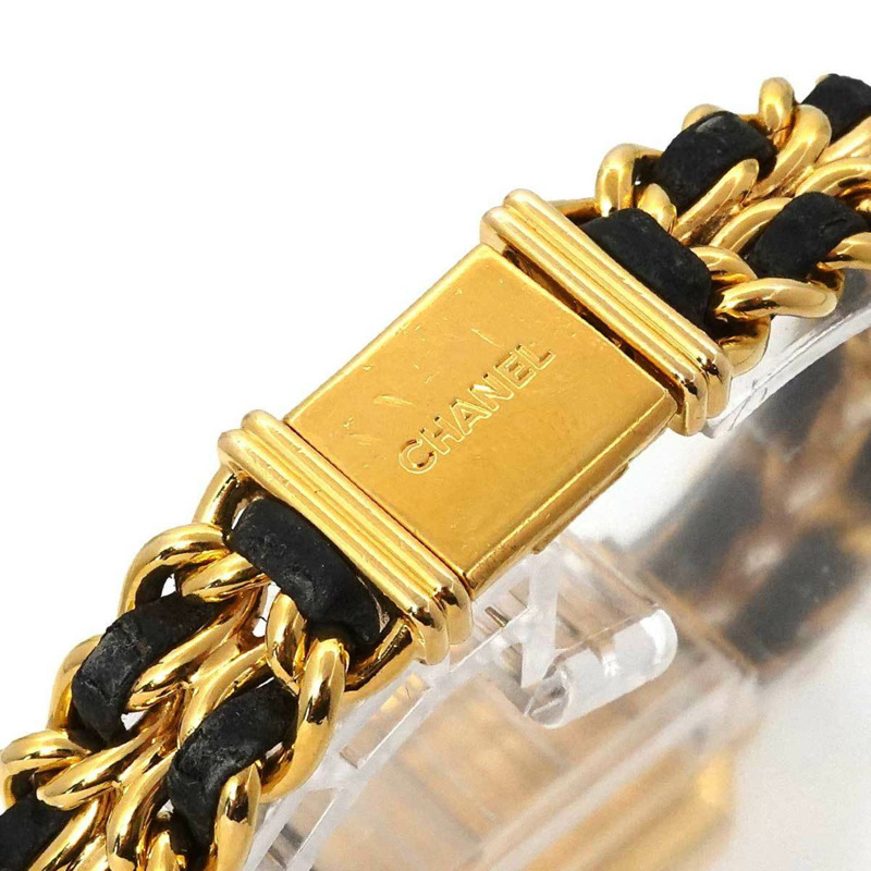 香奈兒 Premiere 女士腕錶,L 碼,H0001,黑金配色,石英機芯-5