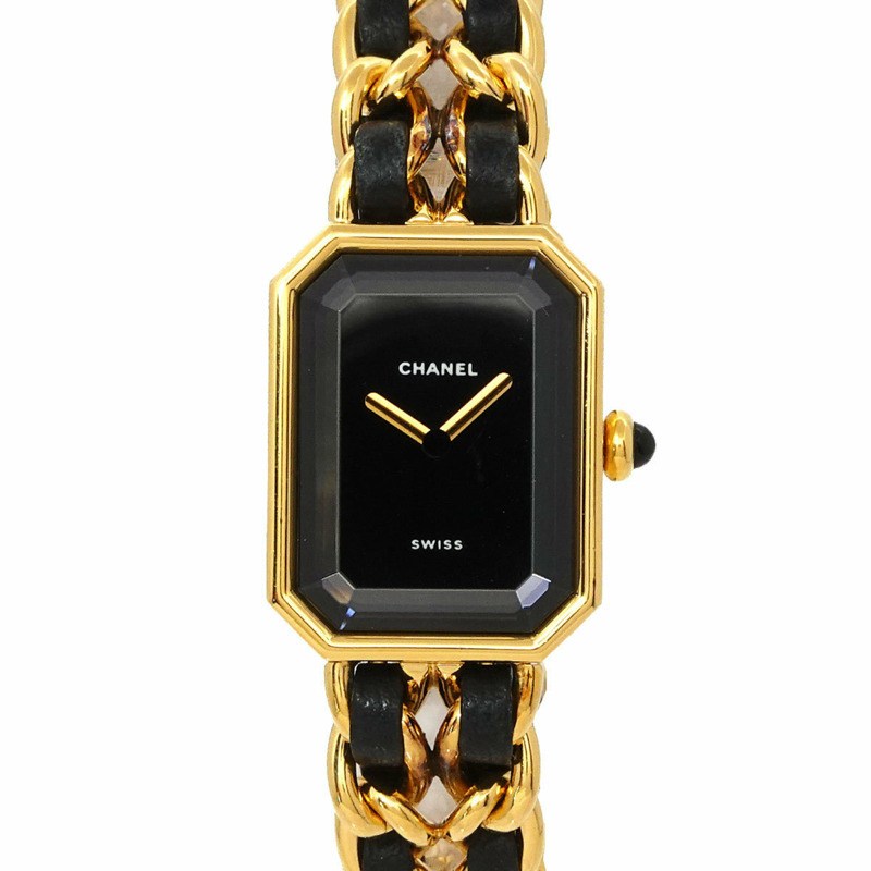 香奈兒 (CHANEL) Premiere 女士腕錶,M 碼,H0001,黑金配色,石英機芯-0