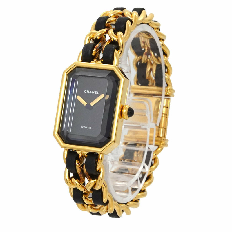 香奈兒 (CHANEL) Premiere 女士腕錶,M 碼,H0001,黑金配色,石英機芯-1