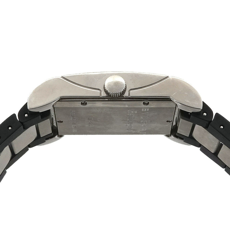 寶格麗 Rettangolo RT45S 男士腕錶，附日期顯示，黑色，自動機械機芯-5