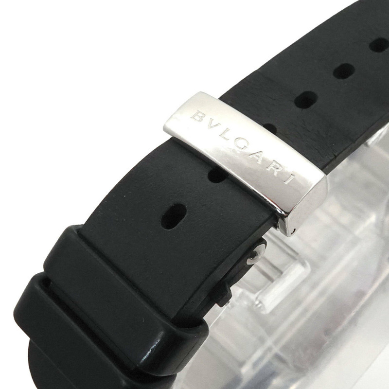 寶格麗 Rettangolo RT45S 男士腕錶，附日期顯示，黑色，自動機械機芯-6