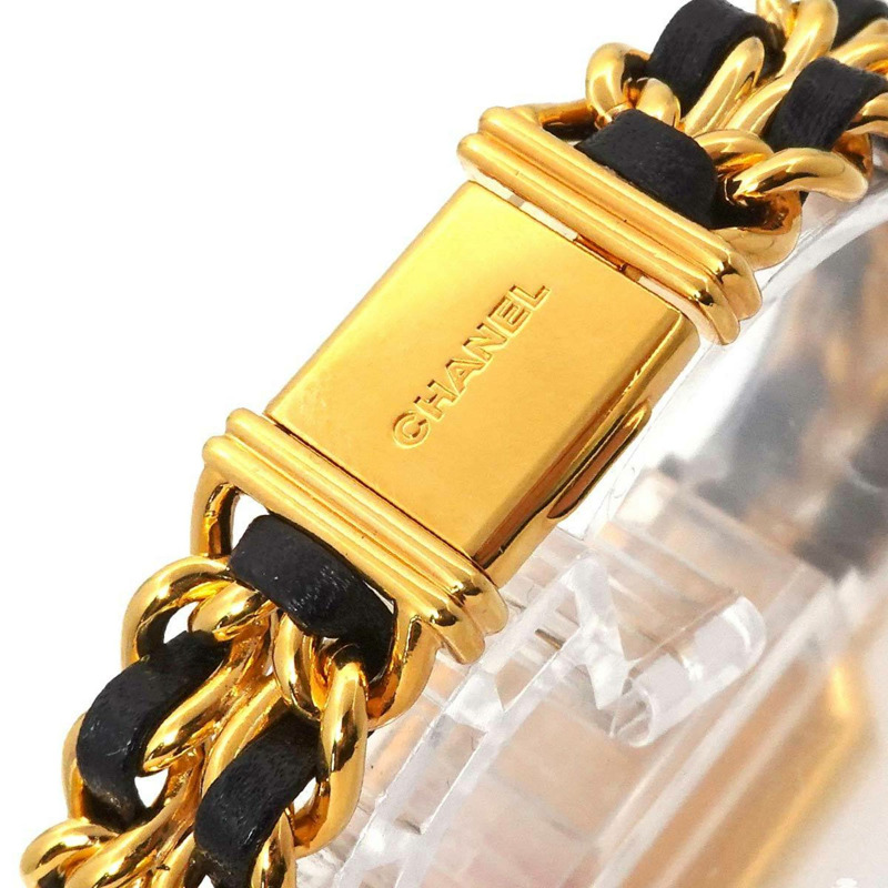 香奈兒 (CHANEL) Premiere 女士腕錶,M 碼,H0001,黑金配色,石英機芯-5