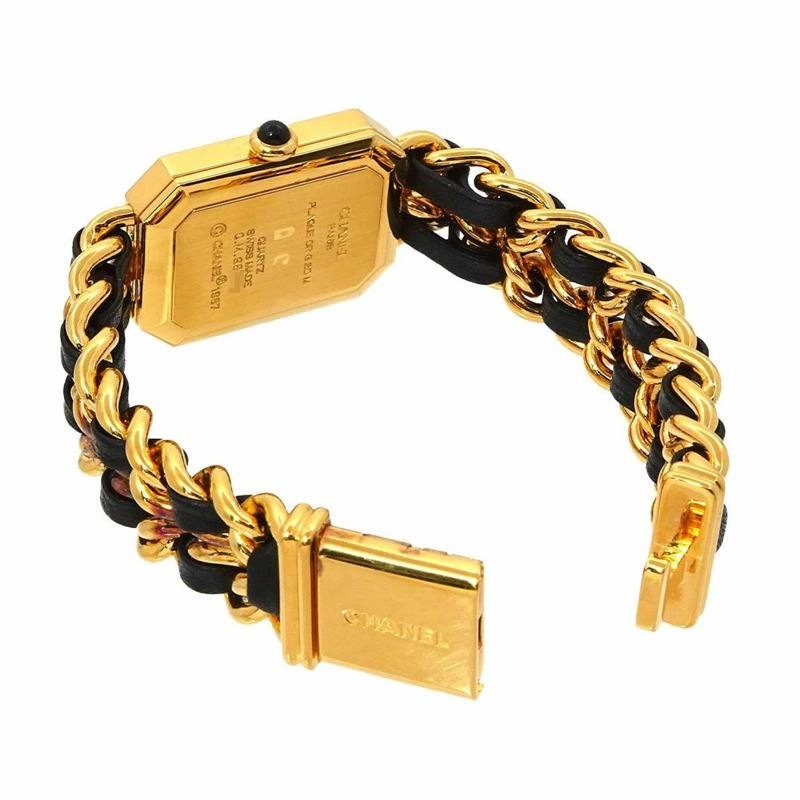 香奈兒 (CHANEL) Premiere 女士腕錶，S 碼，H0001，黑金配色，石英機芯-3