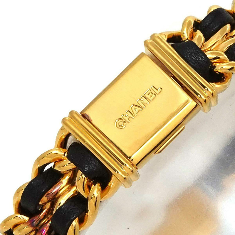 香奈兒 (CHANEL) Premiere 女士腕錶，S 碼，H0001，黑金配色，石英機芯-5