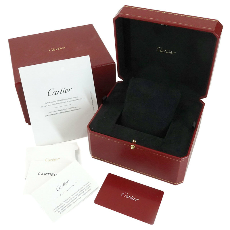 卡地亞 Tank Française SM W51008Q3 女士象牙石英腕錶-1