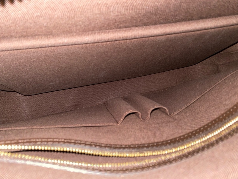 98%新LV路易威登 老花棋盤格公文包-6