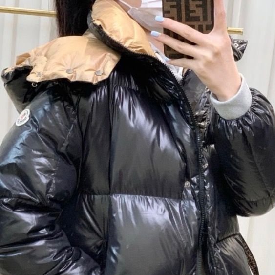 Moncler爆款22fw黑金Parana羽絨外套2碼 胸圍122cm 衣長72cm 99新配件塵袋衣架-0