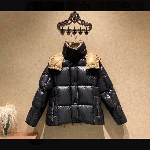 Moncler爆款22fw黑金Parana羽絨外套2碼 胸圍122cm 衣長72cm 99新配件塵袋衣架-1