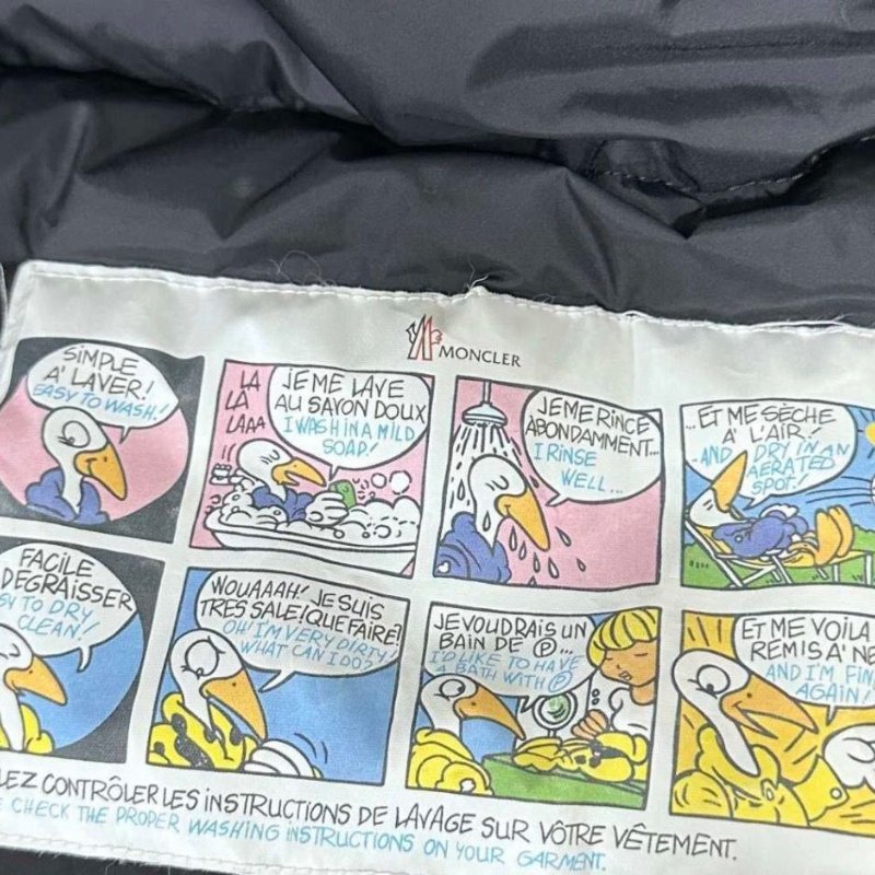 Moncler黑色中長款狐毛領羽絨外套3碼胸圍108衣長85 99新配件塵袋衣架-3