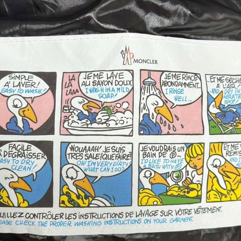 Moncler fulmarus中長款毛領羽絨外套0碼胸圍80衣長82 全新閒置配件塵袋衣架-4